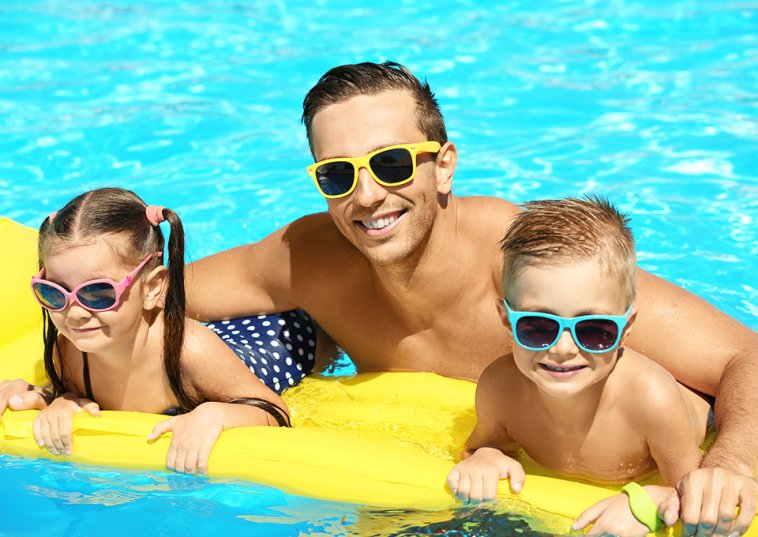 FINALLY... A BEAUTIFUL SWIMMING POOL WITHOUT CONSTRAINT!